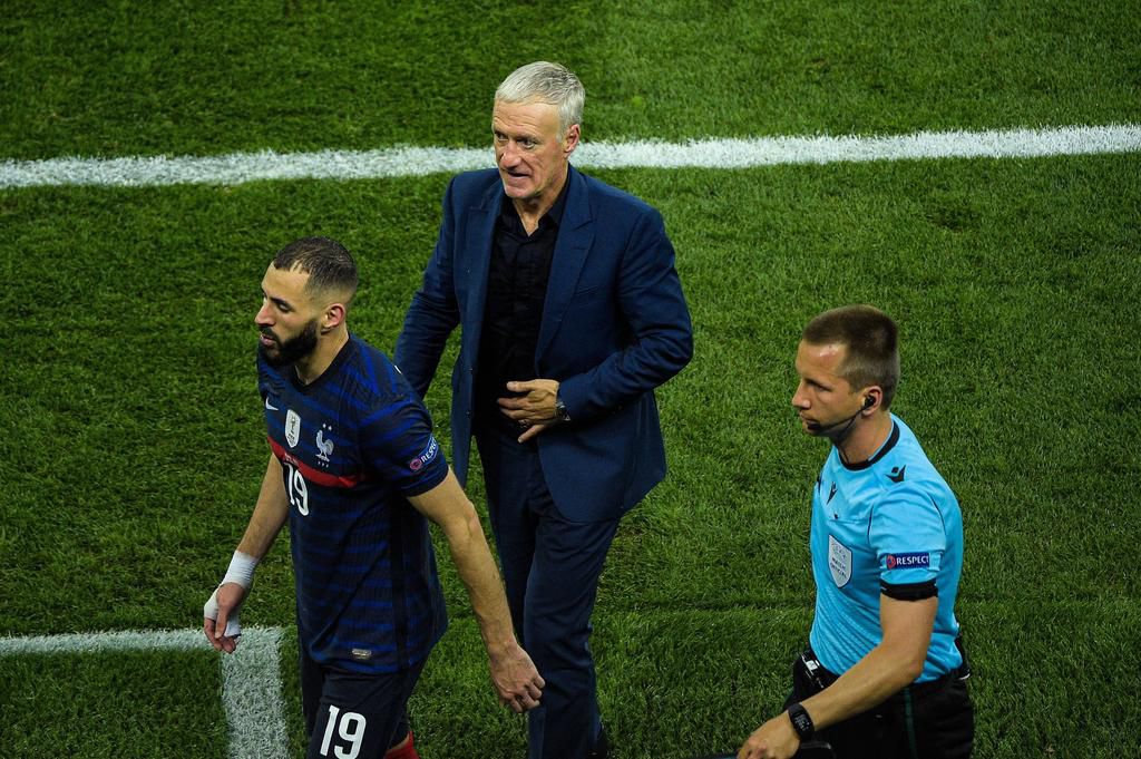 Didier Deschamps would be without Karim Benzema at the 2022 FIFA World Cup (IMAGO)