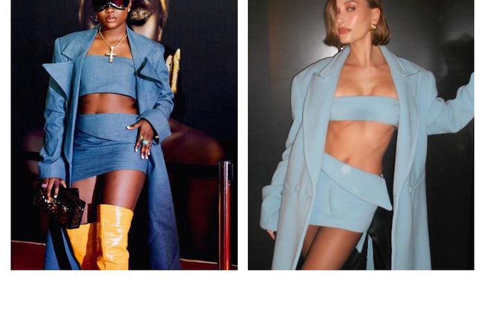 Ilebaye and Hailey Bieber [Instagram]