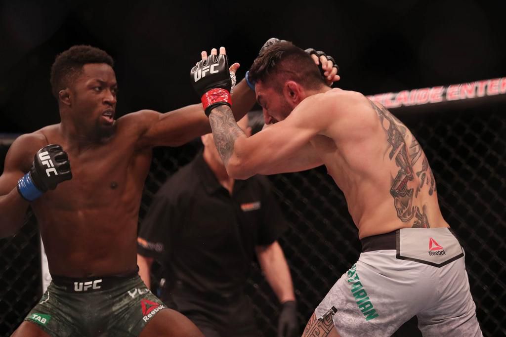 Sodiq Yusuff lost his brother just before going on to win on his UFC debut