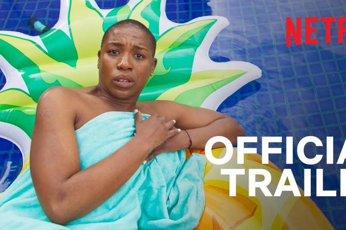 Busisiwe Lurayi as Tumi Sello in 'How To Ruin Christmas: The Wedding' [YouTube]