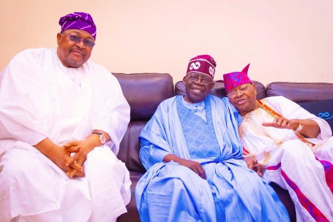 President Bola Ahmed Tinubu during his visit to Ijebu-Ode, Ogun State. [Presidency]