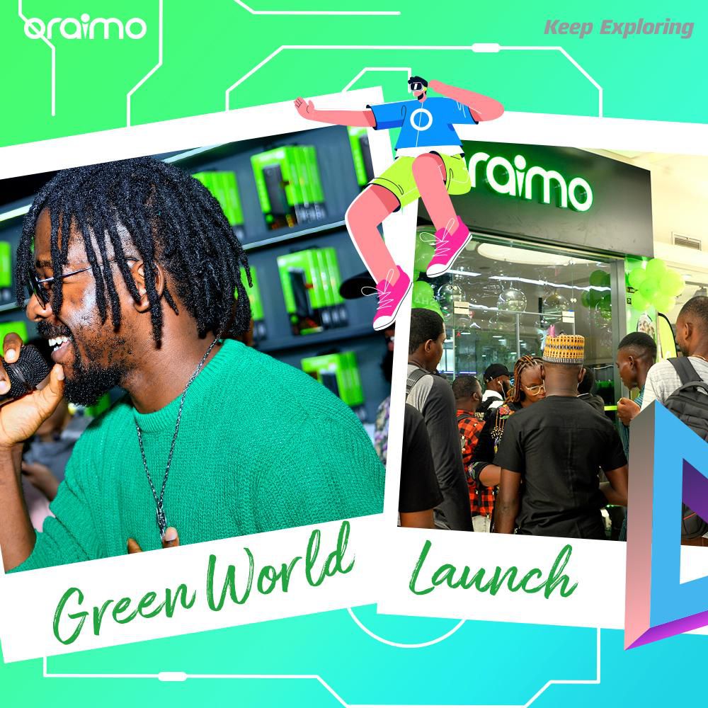 Oraimo thrills fans at Ikeja City Mall store opening