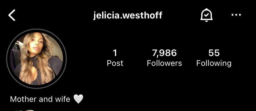 Jelicia Westhoff Instagram