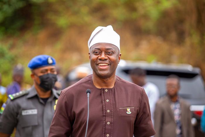 Oyo state Governor, Seyi Makinde. [Twitter/@seyiamakinde]