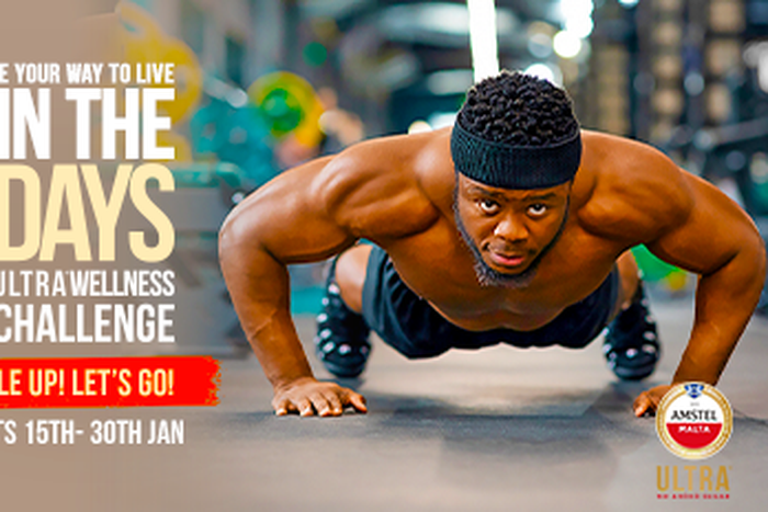 join the Amstel Malta Ultra’s 15-day wellness challenge