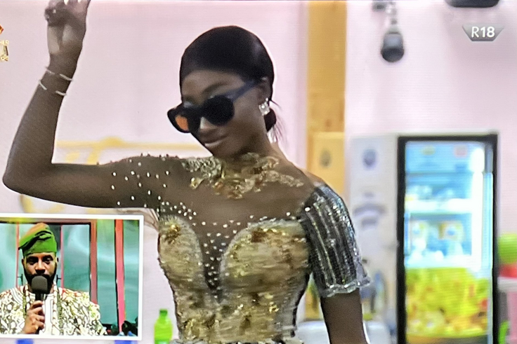 Doyin makes her exit from Big Brother Naija All Stars.