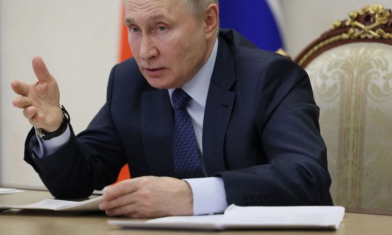 Russian President Vladimir Putin slammed the EU's price cap on Russian crude, calling it "stupid."Mikhail Metzel/Getty Images