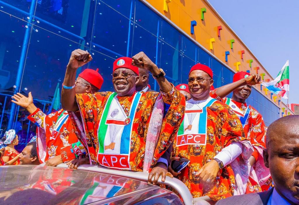 APC Presidential candidate, Asiwaju Bola Tinubu. [Twitter:DOlusegun]