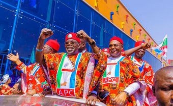APC Presidential candidate, Asiwaju Bola Tinubu. [Twitter:DOlusegun]