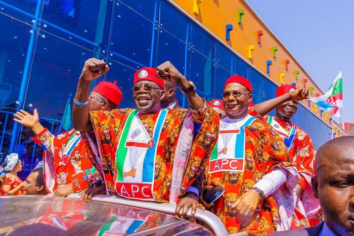 APC Presidential candidate, Asiwaju Bola Tinubu. [Twitter:DOlusegun]