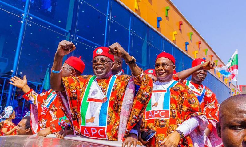 APC Presidential candidate, Asiwaju Bola Tinubu. [Twitter:DOlusegun]
