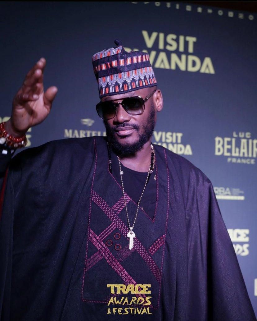 Innocent Idibia at the Trace Awards [Instagram/trace]
