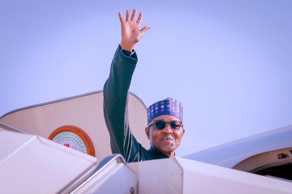 President Muhammadu Buhari travels to South Korea.