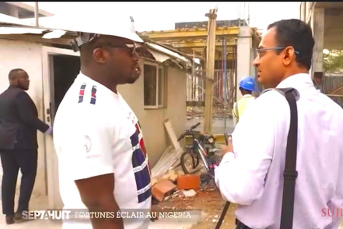 French CNN - TF1 TV Network celebrated the extraordinary achievements of Sijibomi Ogundele.