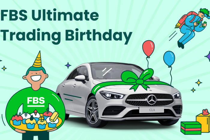 Join FBS Ultimate Trading Birthday to win Mercedes-Benz CLA-Class