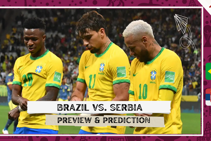 Brazil v Serbia