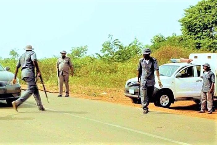 Men of the Nigerian Customs Service (The WhistlerNG)