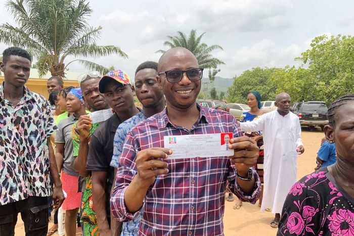 Yahaya Bello says Kogi APC governorship primary peaceful, orderly.