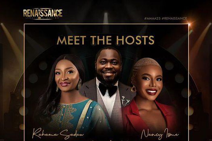 Nancy Isime, Rahama Sadau and Richard Ato Turkson set to host 2023 AMAA [Facebook/Africamovieacademyawards]