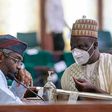Speaker of House of Representatives, Hon. Femi Gbajabiamila and his Deputy, Hon. Ahmed Wase. [Twitter/@HonAhmedWase]