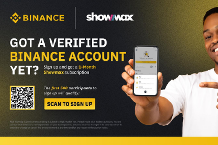 Binance x Showmax Partnership