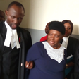 Late Grace Taiga at the FCT High Court in Apo, Abuja, where she was arraigned on charges relating to the P&ID London judgment [Punch]