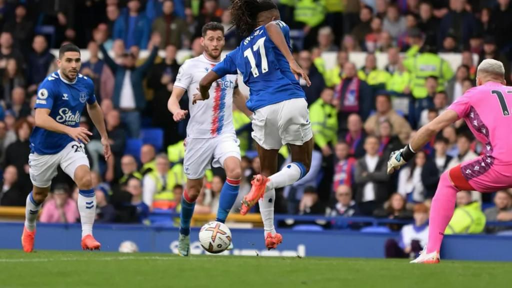 Alex Iwobi explains 'confident' backheel to set up Everton's 3rd goal against Crystal Palace