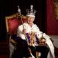 King Charles III's first official portrait as monarch following his coronation on May 6, 2023.Hugo Burnand/Buckingham Palace via Getty Images
