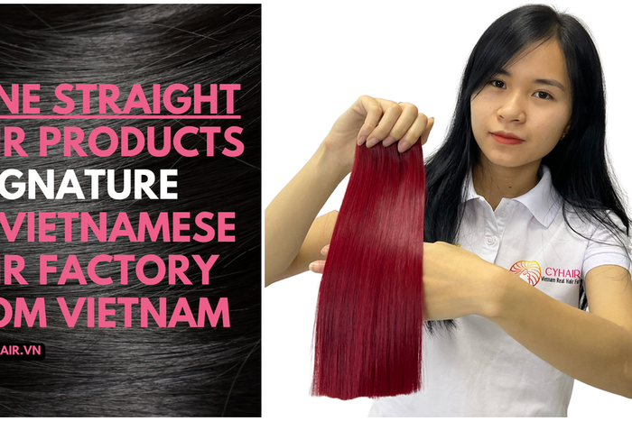 Bone straight hair products - Signature of Vietnamese hair factory from Vietnam