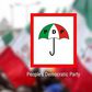 Peoples Democratic Party banner