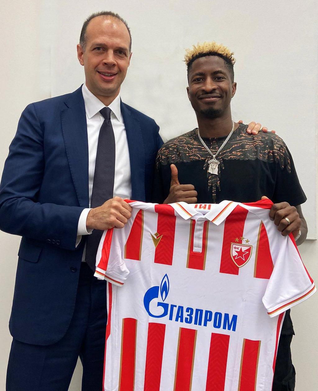 Peter Olayinka signs a pre-contract agreement with Red Star Belgrade until 2026