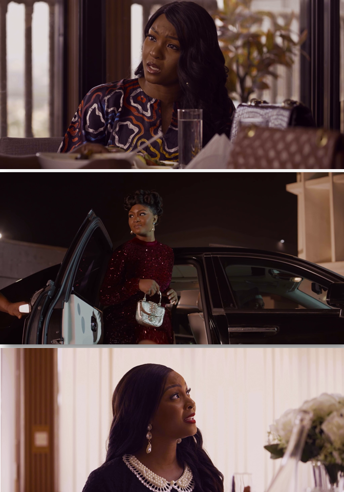 Osas Ighodaro plays the female lead in 'Love, Lust & Other Things' [Twitter/Shockng]