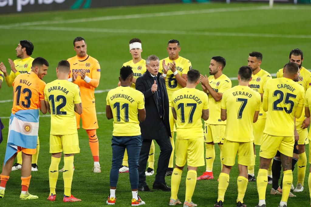 Ole Gunnar Solskjaer (ManU), MAY 26, 2021 - Football / Soccer : UEFA Europa League Final match between Villarreal CF 1 (11-10) 1 Manchester United, ManU FC at the Arena Gdansk in Gdansk, Poland.