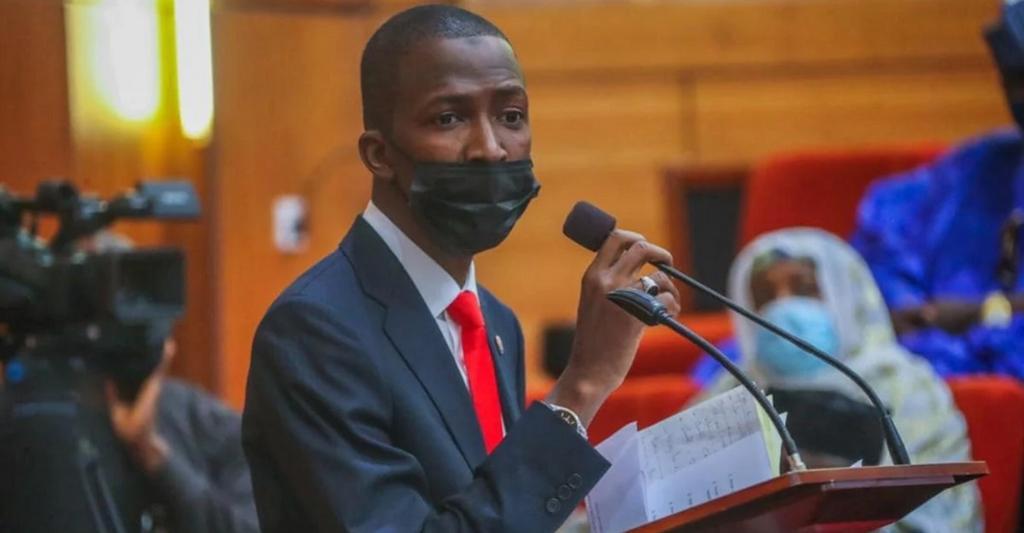 Chairman of the Economic and Financial Crimes Commission (EFCC), Mr Abdulrasheed Bawa. [Legit]