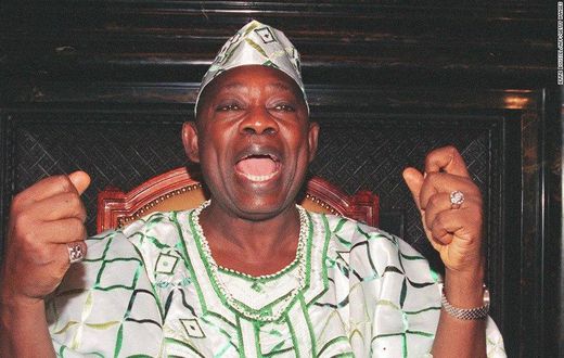 MKO Abiola, presumed winner of the 1993 Presidential election