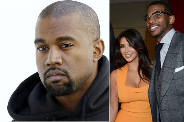 Reactions as Kanye West accuses NBA star Chris Paul of hooking up with Kim Kardashian