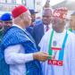 APC presidential candidate, Asiwaju Bola Tinubu and Imo State governor, Hope Uzodimma. [Twitter:Ayekooto]