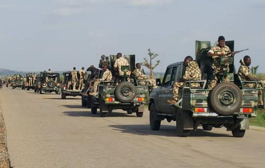 Nigerian soldiers (image used for illustrative purpose) [DHQ]