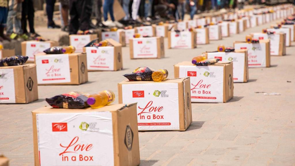 itel partners with Lagos Food Bank to reach widows on Valentine's Day
