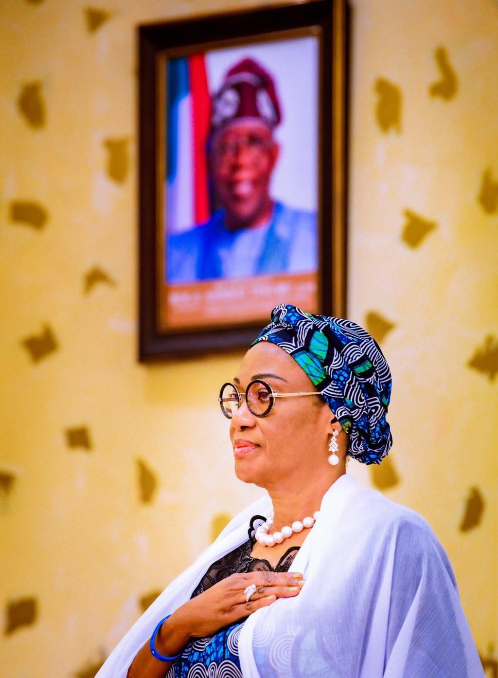 Nigeria's First Lady, Sen. Oluremi Tinubu. [Twitter:@DavidsOffor]
