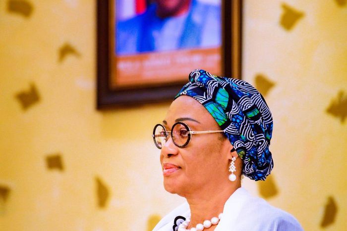 Nigeria's First Lady, Sen. Oluremi Tinubu. [Twitter:@DavidsOffor]