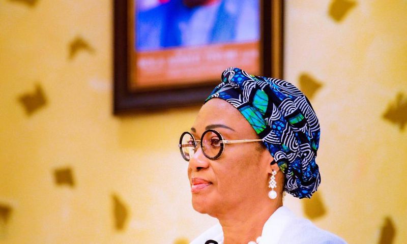 Nigeria's First Lady, Sen. Oluremi Tinubu. [Twitter:@DavidsOffor]