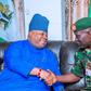 Governor Ademola Adeleke hosts the Chief of Army Staff, General Taoheed Lagbaja to Osun State. [Twitter:@AAdeleke_01]