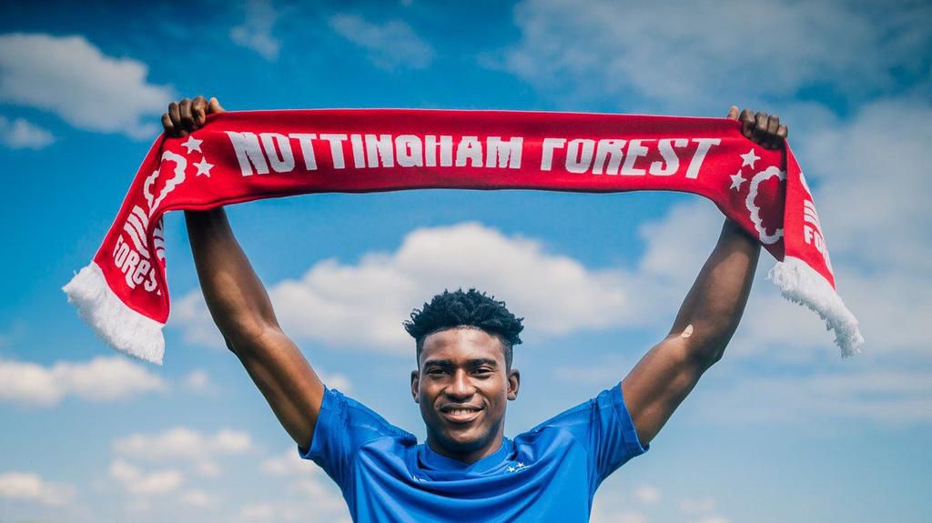 Taiwo Awoniyi became Nottingham Forest's record signing in June 2022