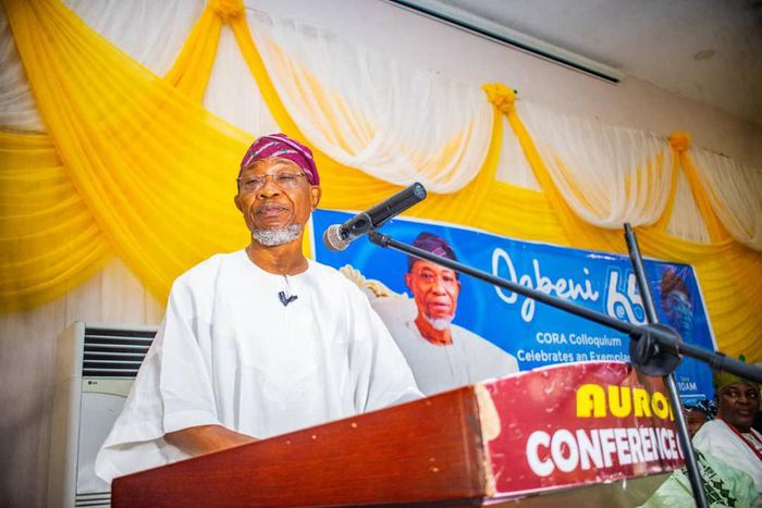Rauf Aregbesola. [Twitter/@raufaregbesola]