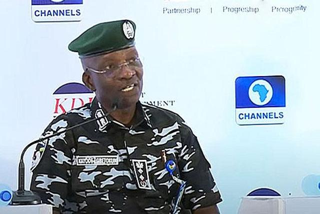 Inspector-General of Police (I-G),  Kayode Egbetokun [ChannelsTV]