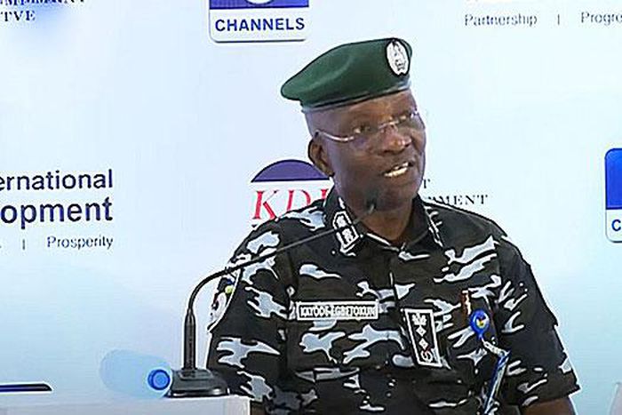 Inspector-General of Police (I-G),  Kayode Egbetokun [ChannelsTV]
