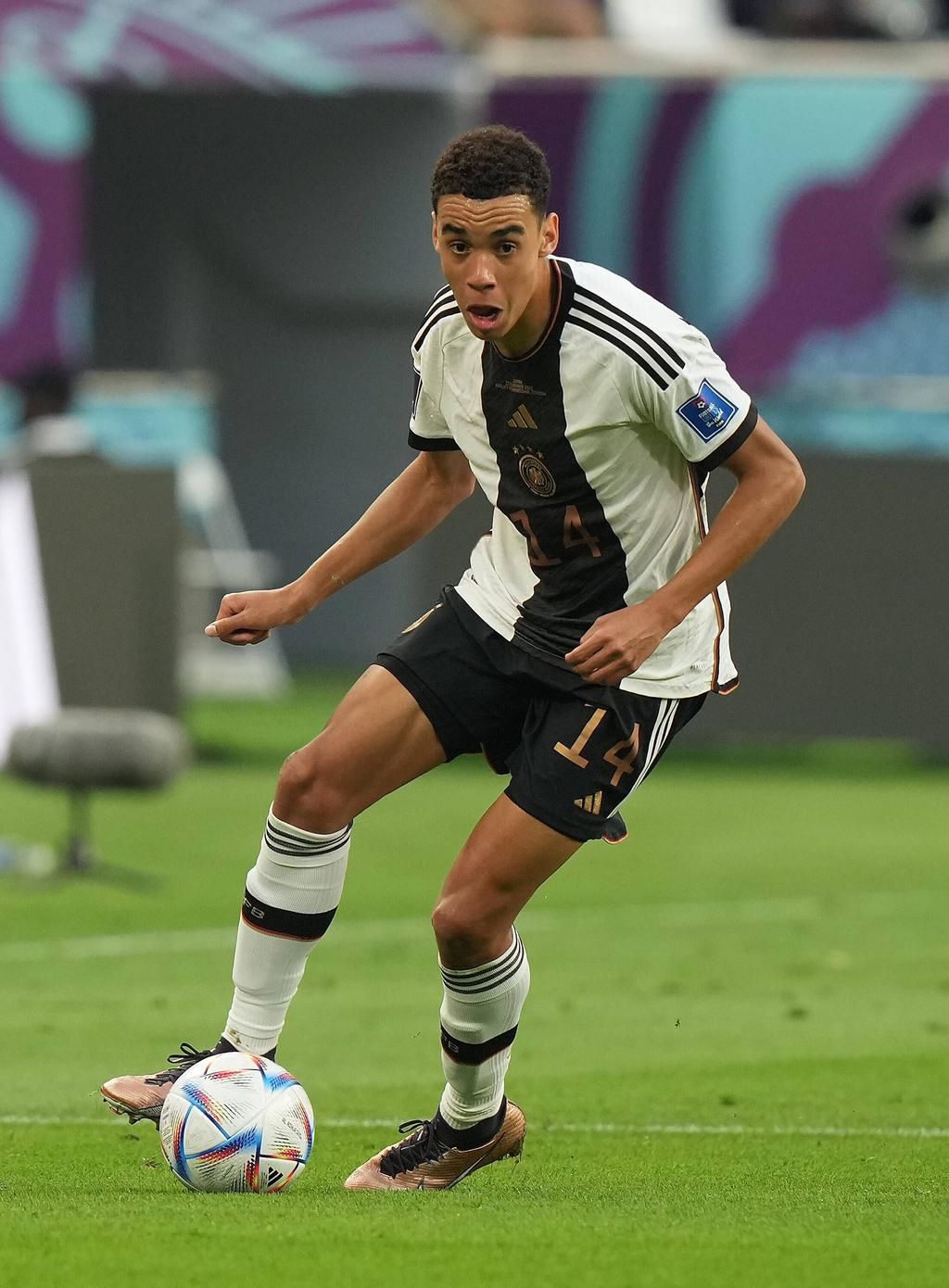 Germany's midfielder Jamal Musiala