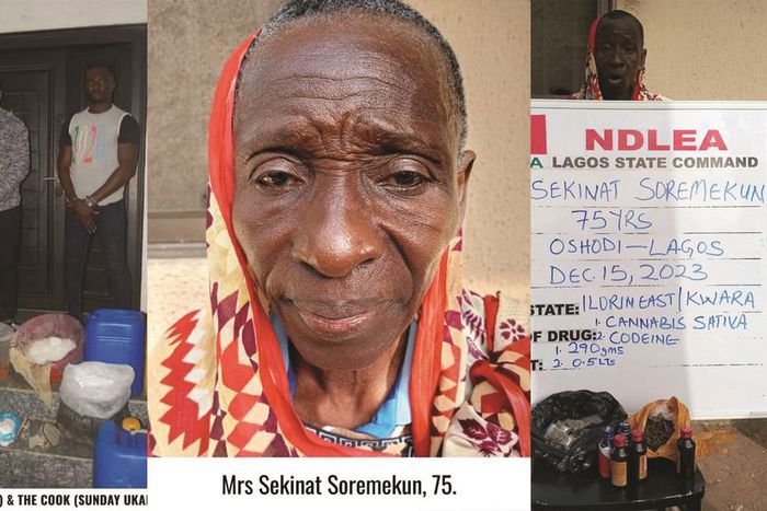 NDLEA arrests 75-year-old grandma for drug trafficking, seizes baron’s mansion [Facebook:NDLEA]