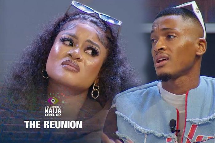 All eyes are on Phyna, Groovy, and Amaka in episode 5 of 'BBNaija Reunion' [DSTV]